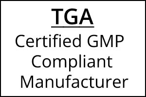 TGA Certified GMP Compliant Manucfacturer